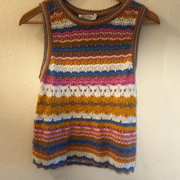 Anthropology All in Favor Tank Sweater - Picture 2 of 7